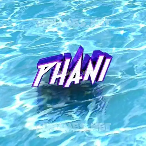 phani in Water style - 3D name wallpaper phani in Water style - 3D name wallpaper