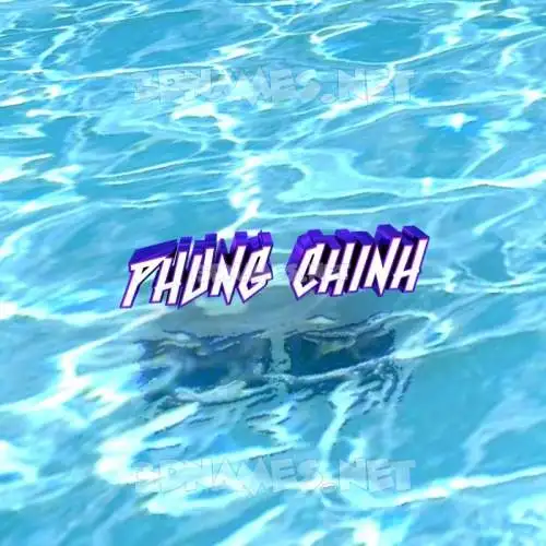 phung chinh in Water style - 3D name wallpaper phung chinh in Water style - 3D name wallpaper