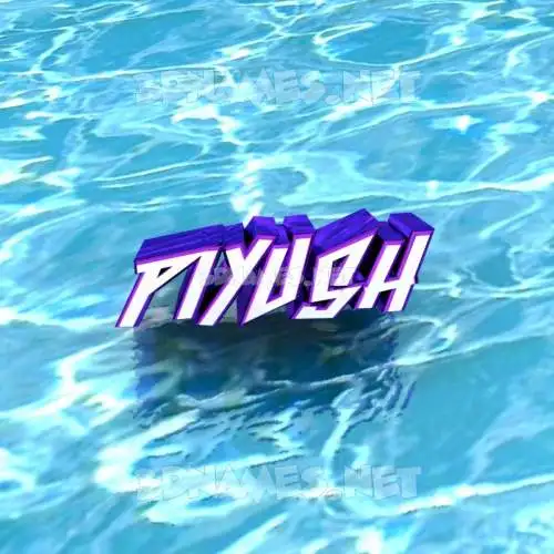 piyush in Water style - 3D name wallpaper piyush in Water style - 3D name wallpaper