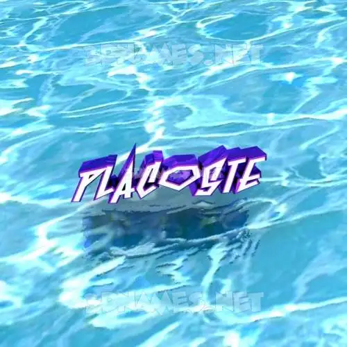 placoste in Water style - 3D name wallpaper placoste in Water style - 3D name wallpaper