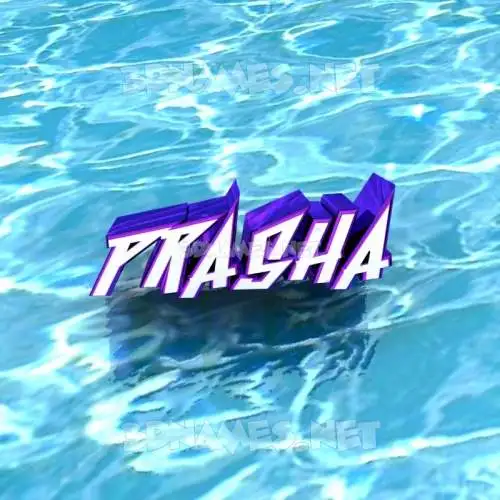 prasha in Water style - 3D name wallpaper prasha in Water style - 3D name wallpaper