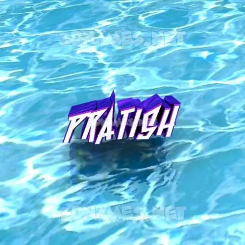 pratish in Water style - 3D name wallpaper pratish in Water style - 3D name wallpaper