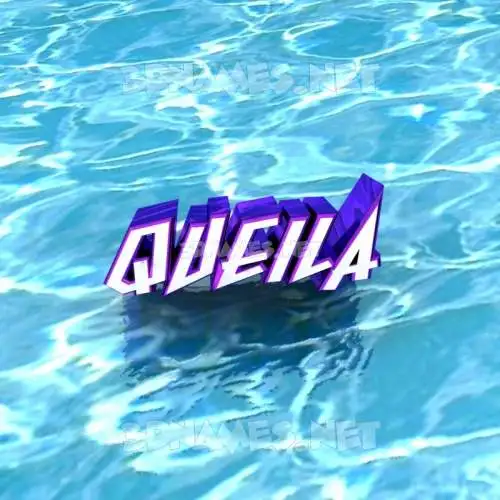 queila in Water style - 3D name wallpaper