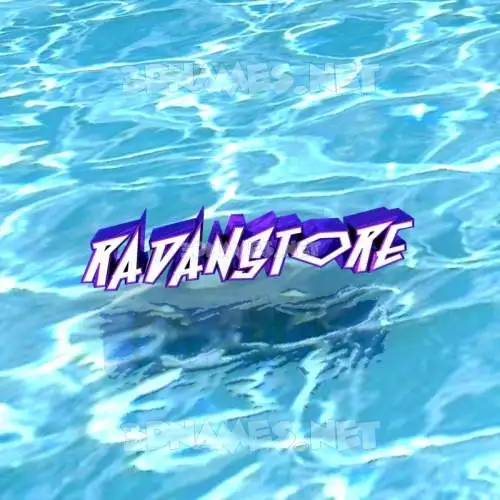 radanstore in Water style - 3D name wallpaper radanstore in Water style - 3D name wallpaper