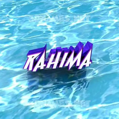 rahima in Water style - 3D name wallpaper rahima in Water style - 3D name wallpaper