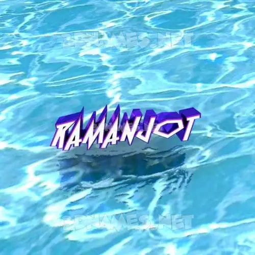 ramanjot in Water style - 3D name wallpaper ramanjot in Water style - 3D name wallpaper