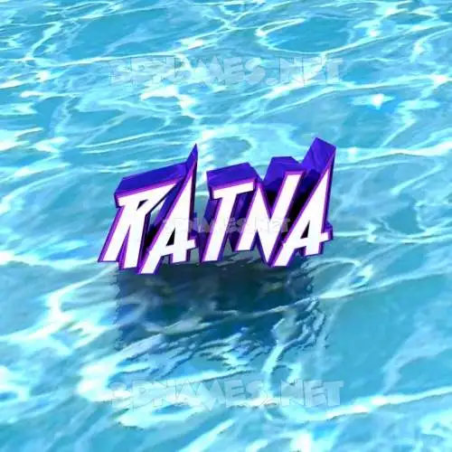 ratna in Water style - 3D name wallpaper ratna in Water style - 3D name wallpaper