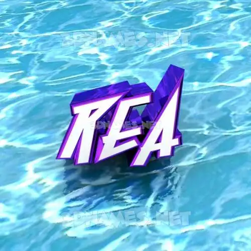 rea in Water style - 3D name wallpaper rea in Water style - 3D name wallpaper