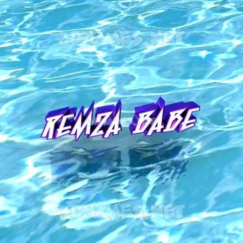 remza babe in Water style - 3D name wallpaper remza babe in Water style - 3D name wallpaper