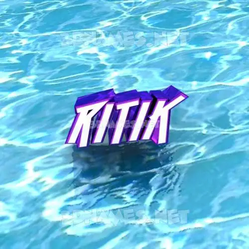 ritik in Water style - 3D name wallpaper ritik in Water style - 3D name wallpaper