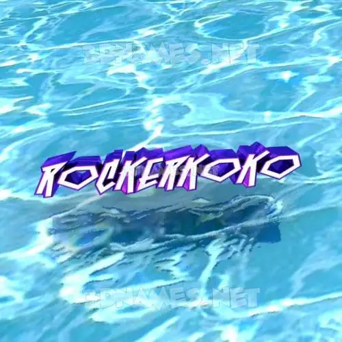 rockerkoko in Water style - 3D name wallpaper rockerkoko in Water style - 3D name wallpaper