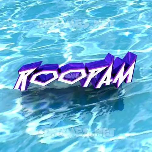roopam in Water style - 3D name wallpaper roopam in Water style - 3D name wallpaper