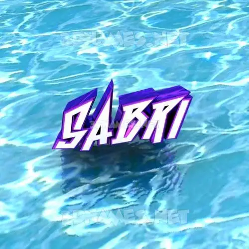 sabri in Water style - 3D name wallpaper sabri in Water style - 3D name wallpaper