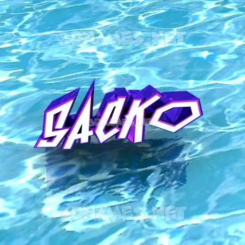 sacko in Water style - 3D name wallpaper sacko in Water style - 3D name wallpaper