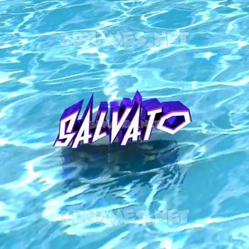 salvato in Water style - 3D name wallpaper salvato in Water style - 3D name wallpaper