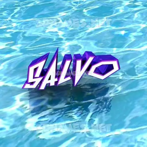salvo in Water style - 3D name wallpaper salvo in Water style - 3D name wallpaper