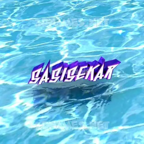 sasisekar in Water style - 3D name wallpaper sasisekar in Water style - 3D name wallpaper