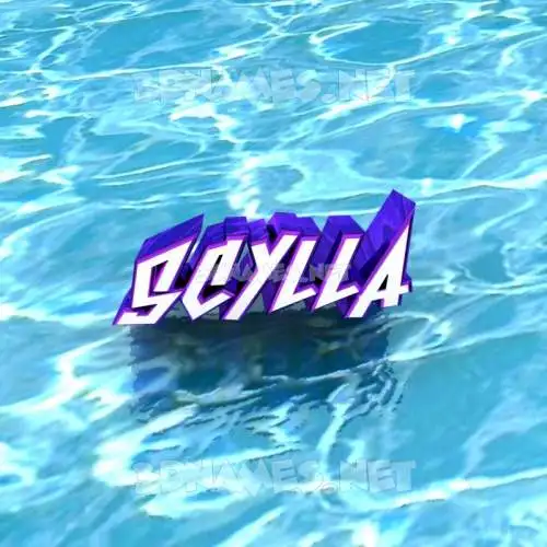 scylla in Water style - 3D name wallpaper scylla in Water style - 3D name wallpaper