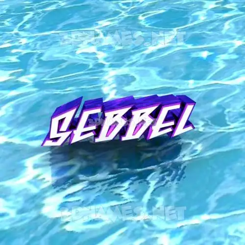 sebbel in Water style - 3D name wallpaper sebbel in Water style - 3D name wallpaper