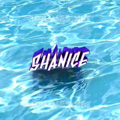 shanice in Water style - 3D name wallpaper shanice in Water style - 3D name wallpaper