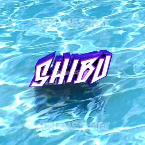 shibu in Water style - 3D name wallpaper shibu in Water style - 3D name wallpaper