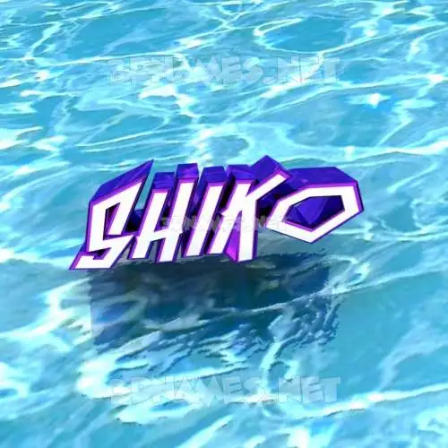 shiko in Water style - 3D name wallpaper shiko in Water style - 3D name wallpaper