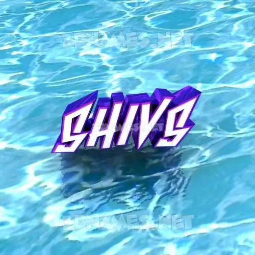 shivs in Water style - 3D name wallpaper shivs in Water style - 3D name wallpaper