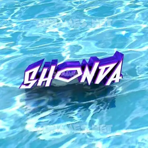 shonda in Water style - 3D name wallpaper shonda in Water style - 3D name wallpaper