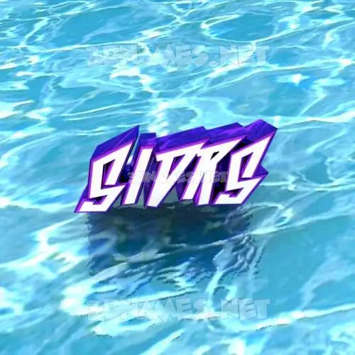 sidrs in Water style - 3D name wallpaper sidrs in Water style - 3D name wallpaper