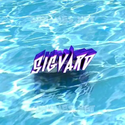sigvard in Water style - 3D name wallpaper sigvard in Water style - 3D name wallpaper