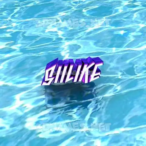 siilike in Water style - 3D name wallpaper siilike in Water style - 3D name wallpaper