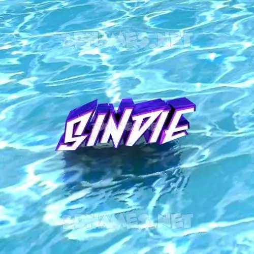 sindie in Water style - 3D name wallpaper sindie in Water style - 3D name wallpaper