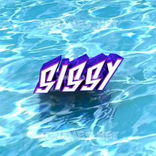 sissy in Water style - 3D name wallpaper sissy in Water style - 3D name wallpaper