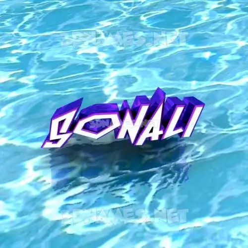 sonali in Water style - 3D name wallpaper sonali in Water style - 3D name wallpaper