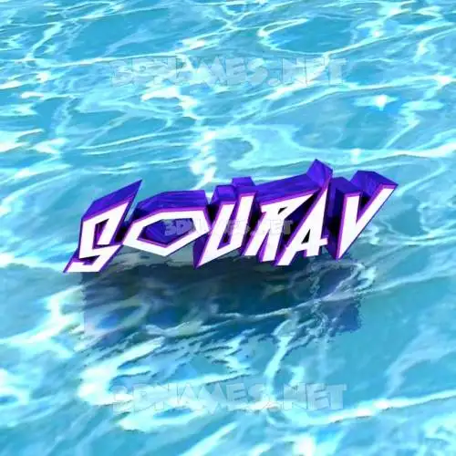 sourav in Water style - 3D name wallpaper sourav in Water style - 3D name wallpaper