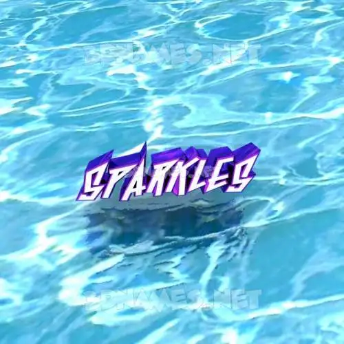 sparkles in Water style - 3D name wallpaper sparkles in Water style - 3D name wallpaper