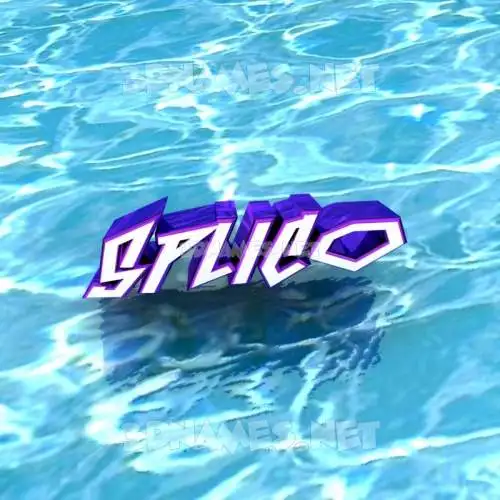 splico in Water style - 3D name wallpaper splico in Water style - 3D name wallpaper