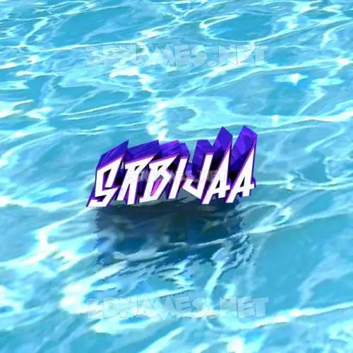 srbijaa in Water style - 3D name wallpaper srbijaa in Water style - 3D name wallpaper