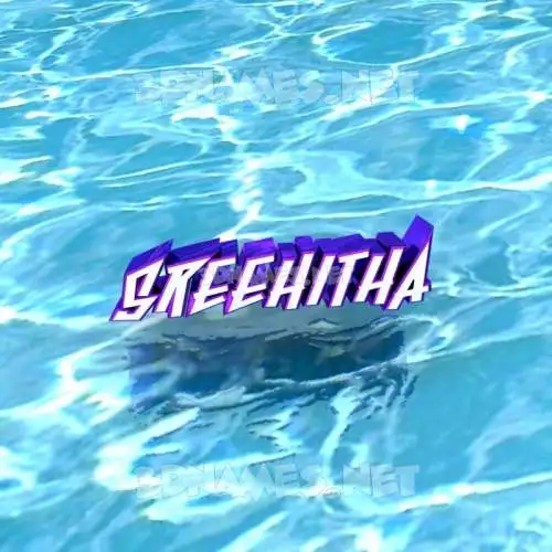 sreehitha in Water style - 3D name wallpaper sreehitha in Water style - 3D name wallpaper