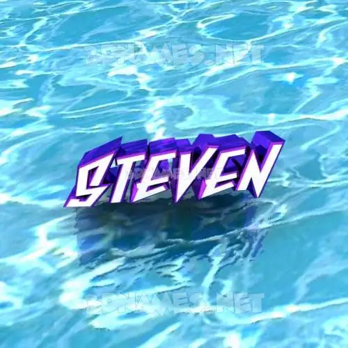 steven in Water style - 3D name wallpaper steven in Water style - 3D name wallpaper