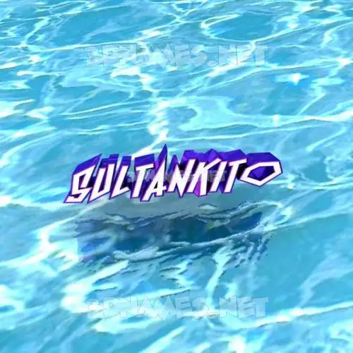 sultankito in Water style - 3D name wallpaper