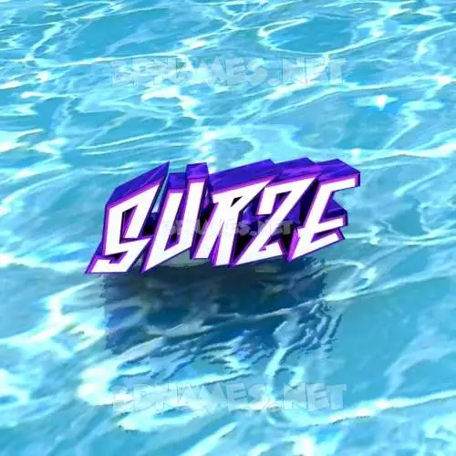surze in Water style - 3D name wallpaper surze in Water style - 3D name wallpaper