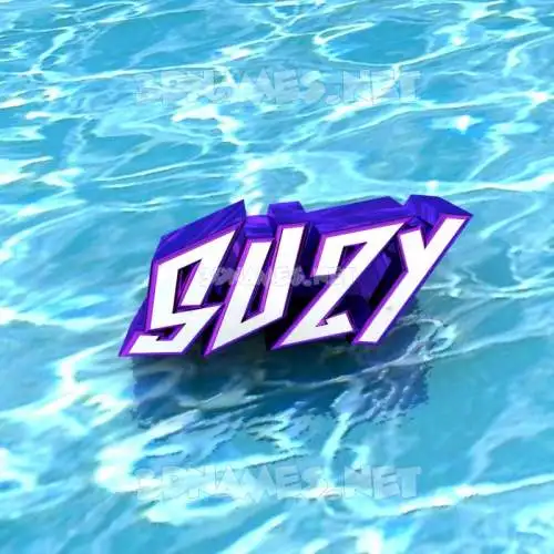 suzy in Water style - 3D name wallpaper suzy in Water style - 3D name wallpaper