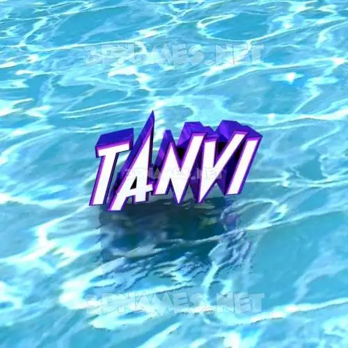 tanvi in Water style - 3D name wallpaper tanvi in Water style - 3D name wallpaper