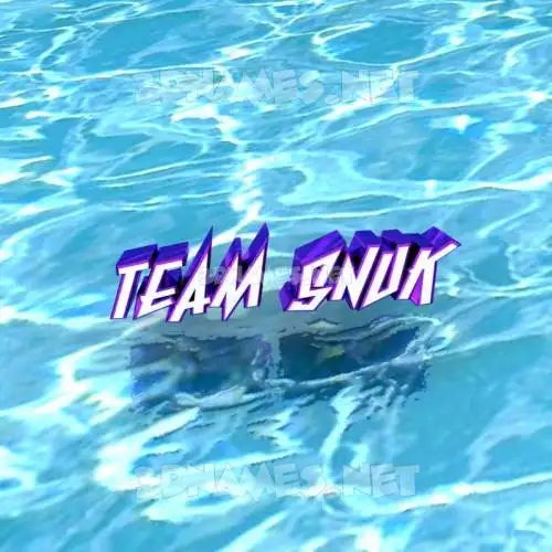 team snuk in Water style - 3D name wallpaper team snuk in Water style - 3D name wallpaper