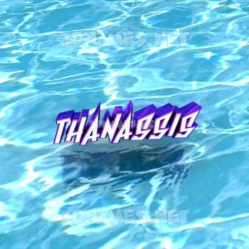 thanassis in Water style - 3D name wallpaper thanassis in Water style - 3D name wallpaper