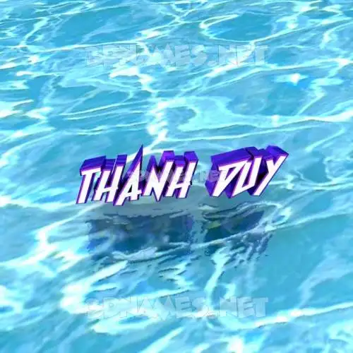 thanh duy in Water style - 3D name wallpaper thanh duy in Water style - 3D name wallpaper