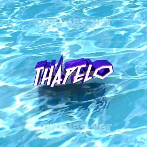 thapelo in Water style - 3D name wallpaper thapelo in Water style - 3D name wallpaper