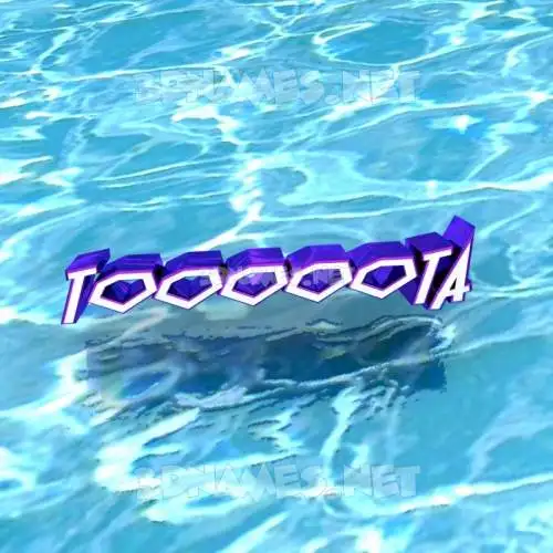 tooooota in Water style - 3D name wallpaper tooooota in Water style - 3D name wallpaper