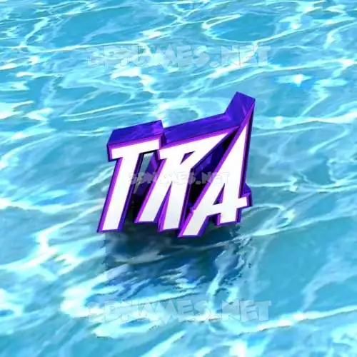 tra in Water style - 3D name wallpaper tra in Water style - 3D name wallpaper